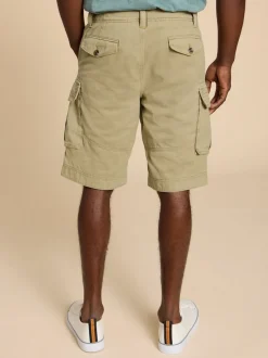 White Stuff Natural 100% Cotton Halsall Cargo Shorts