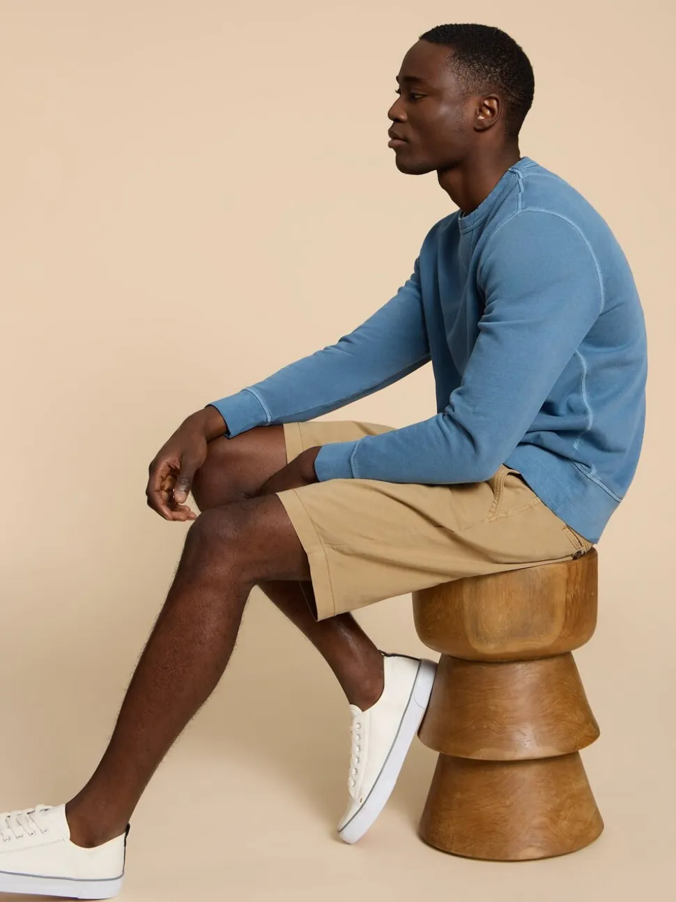 White Stuff Natural Sutton Chino Shorts