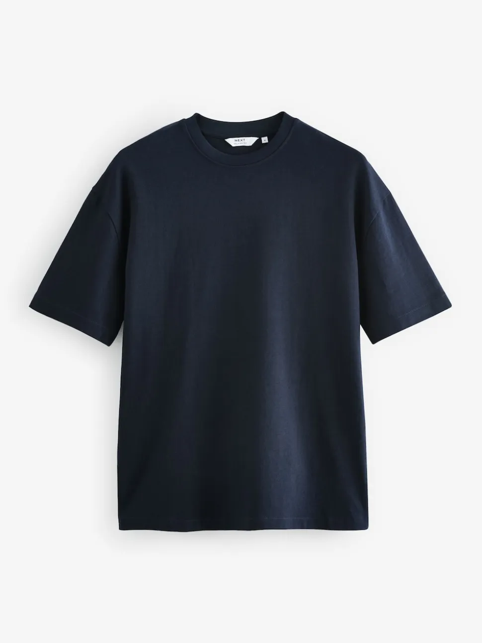 White/Black/Navy Relaxed Fit Heavyweight T-Shirts 3 Pack