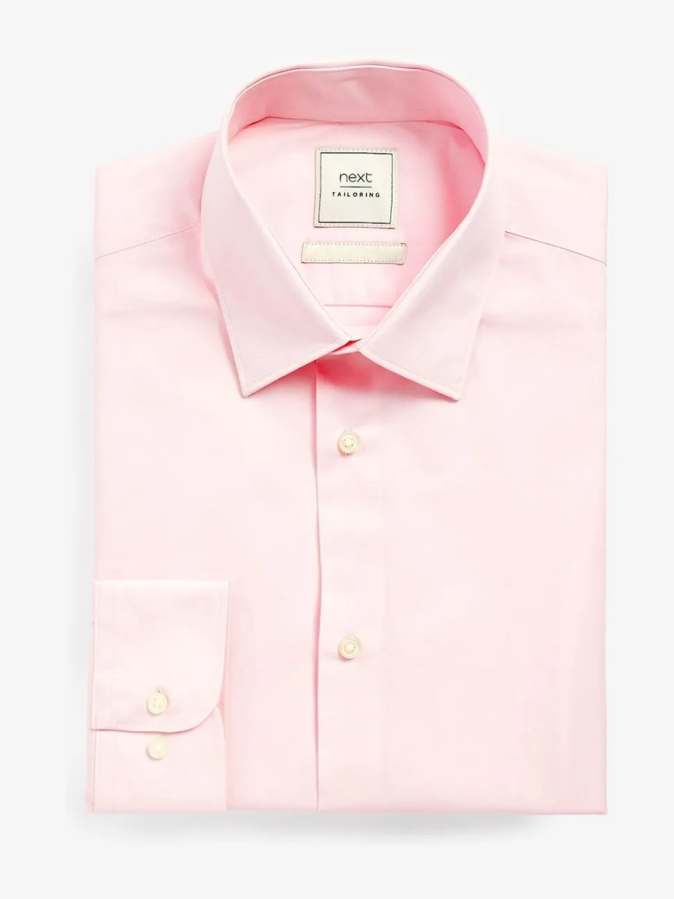 White/Light Blue/Light Pink Slim Fit Easy Care Single Cuff Oxford Smart Shirts 3 Pack