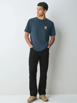 Wrangler Black Original Fit 13MWZ Cowboy Cut 100% Cotton Jeans