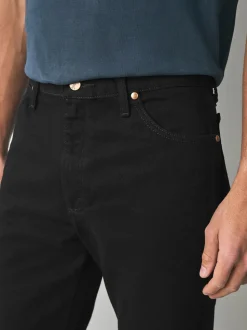 Wrangler Black Original Fit 13MWZ Cowboy Cut 100% Cotton Jeans
