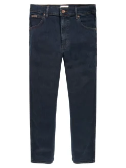 Wrangler Blue Black Straight Fit Texas Authentic Jeans