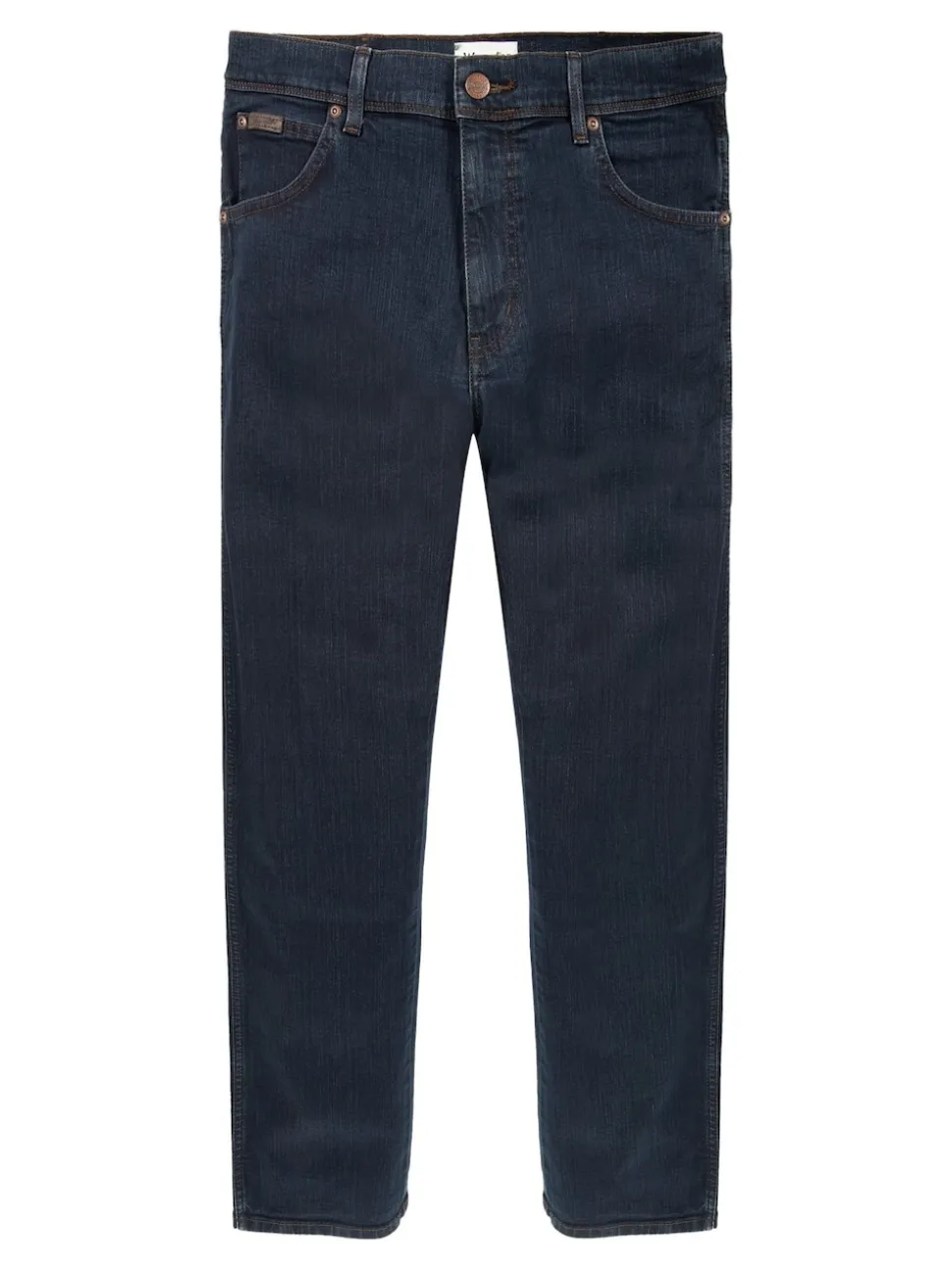 Wrangler Blue Black Straight Fit Texas Authentic Jeans