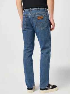 Wrangler Mid Blue Denim Slim Fit Texas Jeans