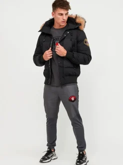 Zavetti Canada Mens Aylmer Bomber Parka Jacket