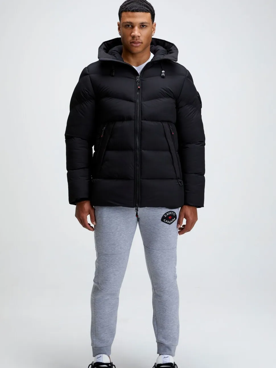 Zavetti Canada Mens Zeoti Puffer Parka Jacket