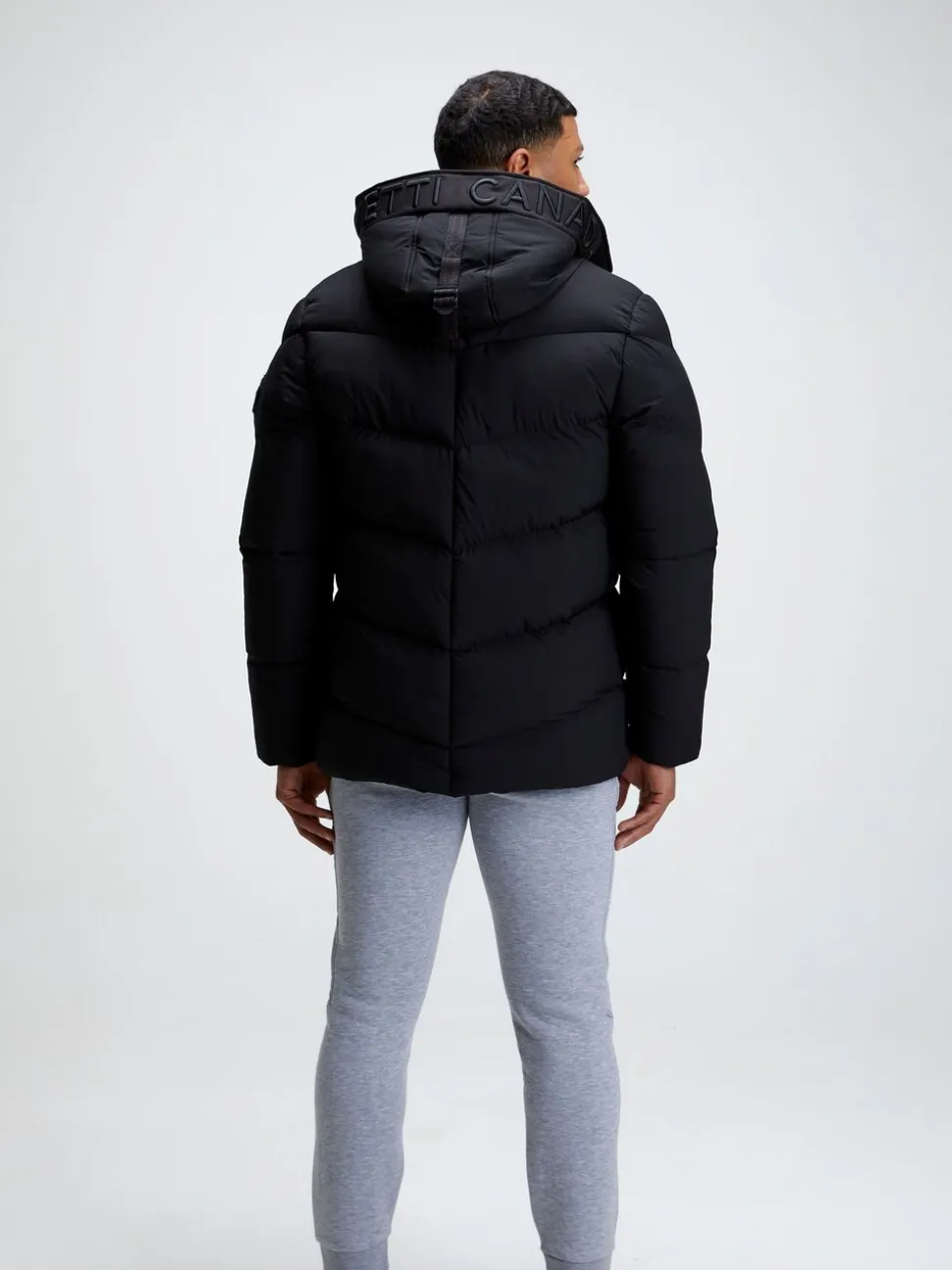 Zavetti Canada Mens Zeoti Puffer Parka Jacket