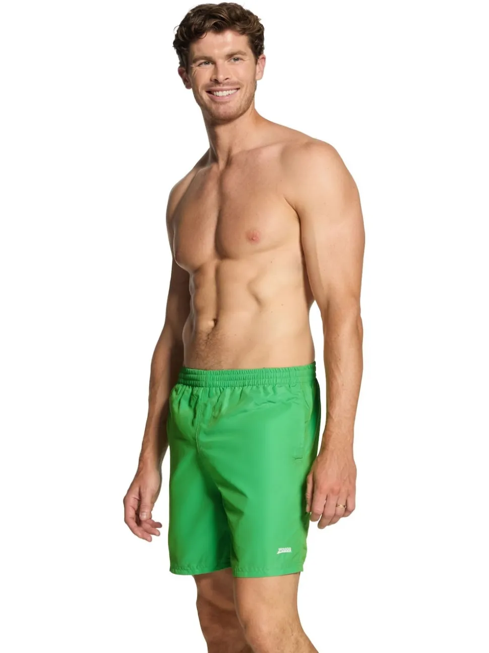 Zoggs Green Penrith Ecodura 17" Swim Shorts